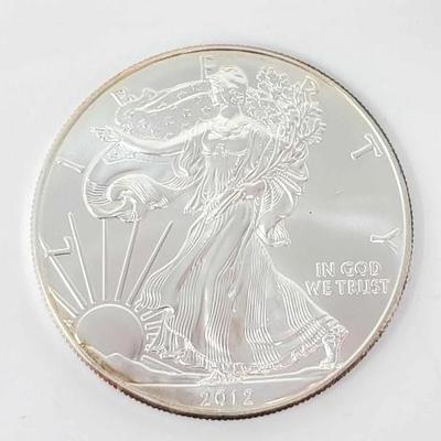 #556 â€¢ 2012 American Silver Eagle Dollar
