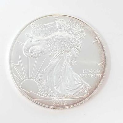 #504 â€¢ 2016 American Silver Eagle Dollar
