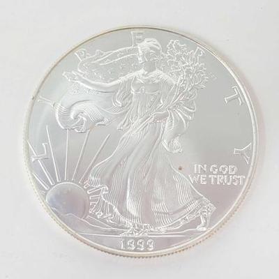 #560 â€¢ 1999 American Silver Eagle Dollar

