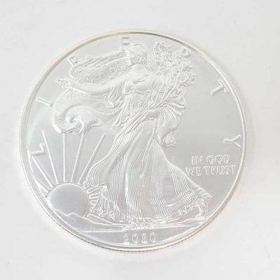 #558 â€¢ 2020 American Silver Eagle Dollar