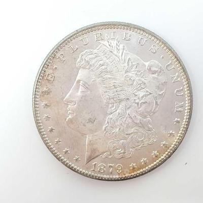 #634 â€¢ 1879 Morgan Silver Dollar
