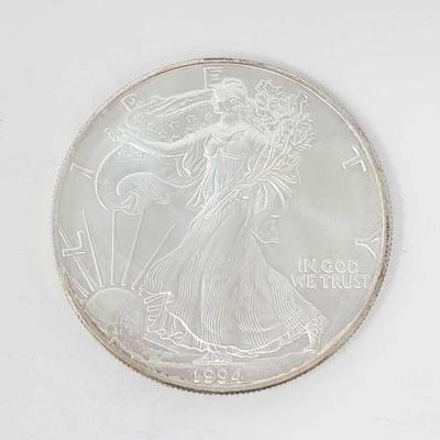 #580 â€¢ 1994 American Silver Eagle Dollar
