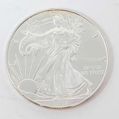 #554 â€¢ 2015 American Silver Eagle Dollar
