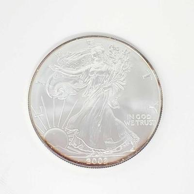 #596 â€¢ 2002 American Silver Egale Dollar

