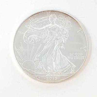 #516 â€¢ 2015 American Silver Eagle Dollar
