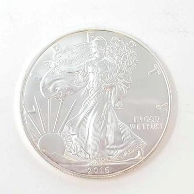 #522 â€¢ 2016 American Silver Eagle Dollar
