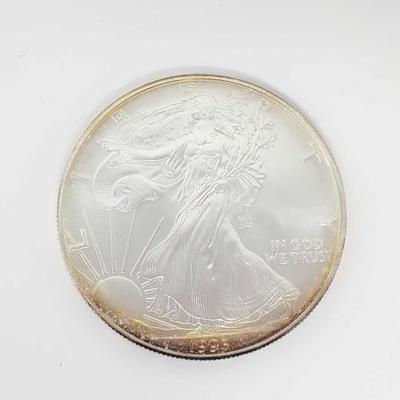 #598 â€¢ 1993 American Silver Eagle Dollar
