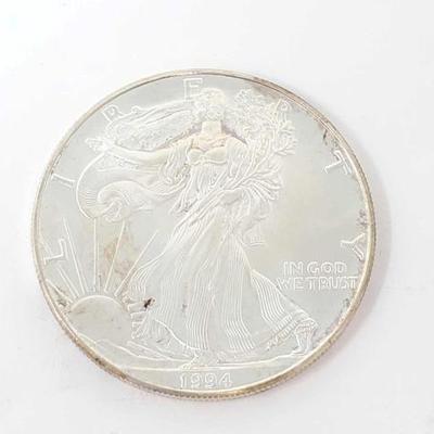 #544 â€¢ 1994 American Silver Eagle Dollar
