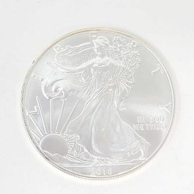 #566 â€¢ 2016 American Silver Eagle Dollar
