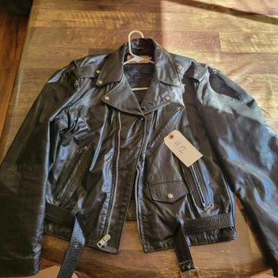 #912 â€¢ Vintage Leather Jacket

