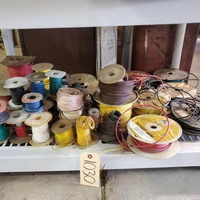 #1030 • Over 30 Spools of Wire & String
