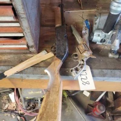 #1228 â€¢ Grosman Pellet Gun & Cap Gun
