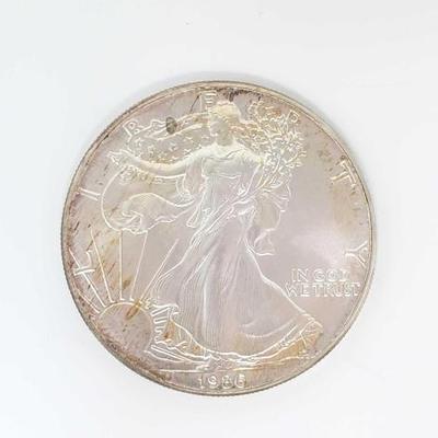 #565 â€¢ 1986 American Silver Eagle Dollar
