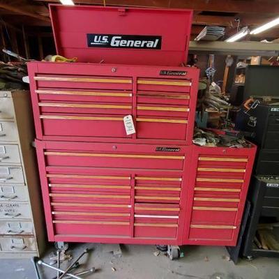 #1104 â€¢ US General Tool Box with Tools
