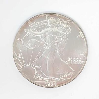 #592 â€¢ 1988 American Silver Eagle Dollar

