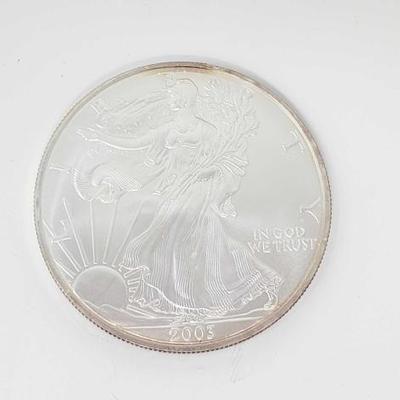 #597 â€¢ 2003 American Silver Eagle Dollar
