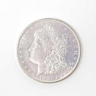 #636 â€¢ 1887 Morgan Silver Dollar
