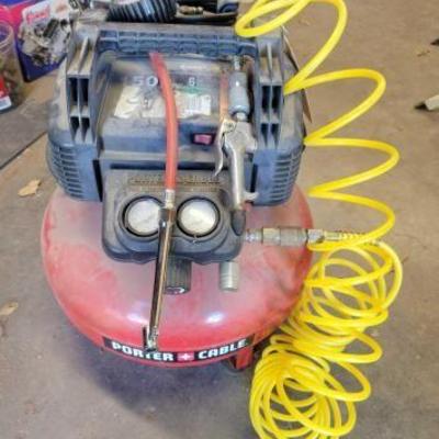 #1152 â€¢ Porter Cable Air Compressor
