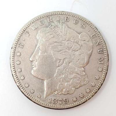 #604 â€¢ 1879 Morgan Silver Dollar
