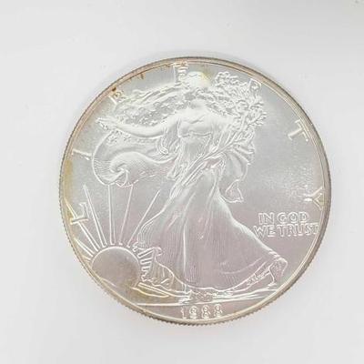 #557 â€¢ 1988 American Silver Eagle Dollar
