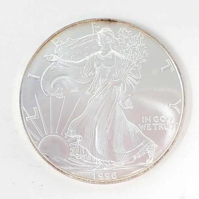 #552 â€¢ 1996 American Silver Eagle Dollar
