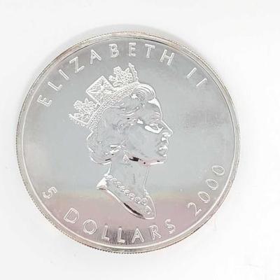 #539 â€¢ 2000 Canadian 5 Dollar Coin
