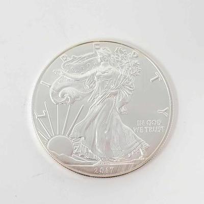 #528 â€¢ 2017 American Silver Eagle Dollar
