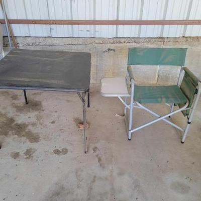 #3104 â€¢ Foldable Table and Chair
