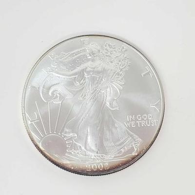 #567 â€¢ 2002 American Silver Eagle Dollar
