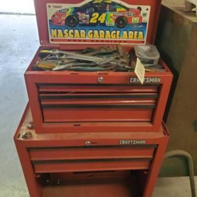 #1110 â€¢ 2 Piece Craftsman Toolbox with Tools
