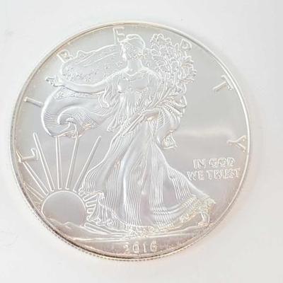 #518 â€¢ 2016 American Silver Eagle Dollar
