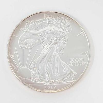 #500 â€¢ 2015 American Silver Eagle Dollar
