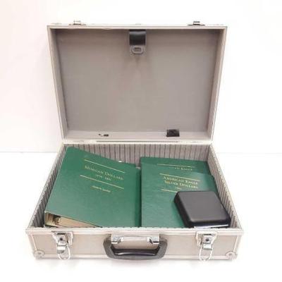 #818 â€¢ Case with Coin Collector Albums
