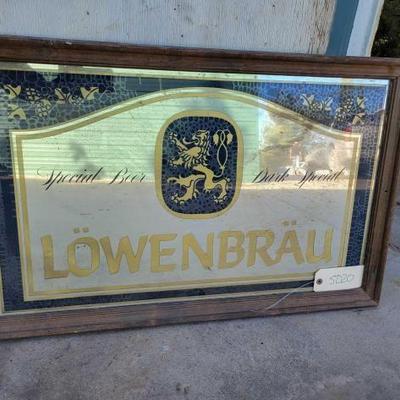 #5020 â€¢ Lowenbrau Mirror
