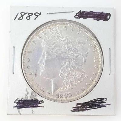 #660 â€¢ 1889 Morgan Silver Dollar
