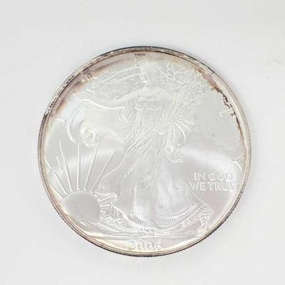 #581 â€¢ 2006 American Silver Eagle Dollar
