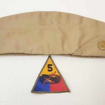 #346 â€¢ U.S. Military Hat and Patch
