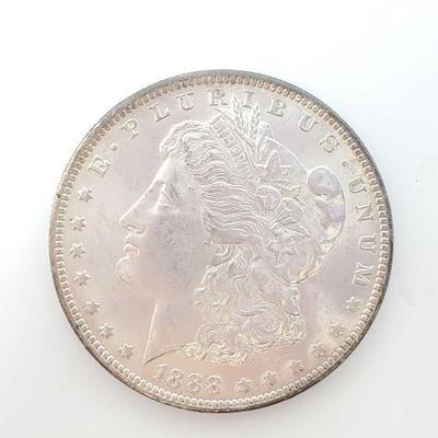 #642 â€¢ 1888 Morgan Silver Dollar
