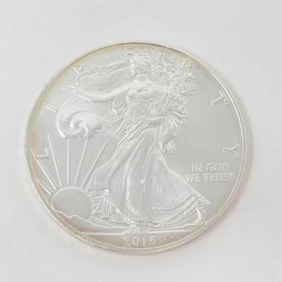 #568 â€¢ 2015 American Silver Eagle Dollar
