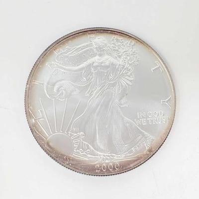 #579 â€¢ 2000 American Silver Eagle Dollar
