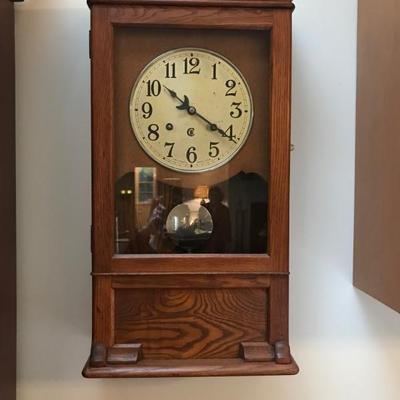 Cincinnati wall clock $225