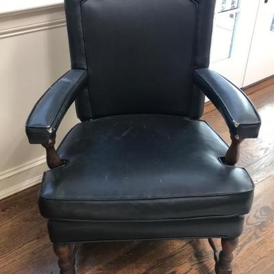 4 Leslee Hammond leather chairs $100 each