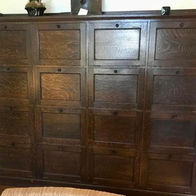 antique mercantile cabinet $1,800