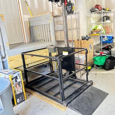 Platform lift available for PRE-SALE - was used for wheelchair