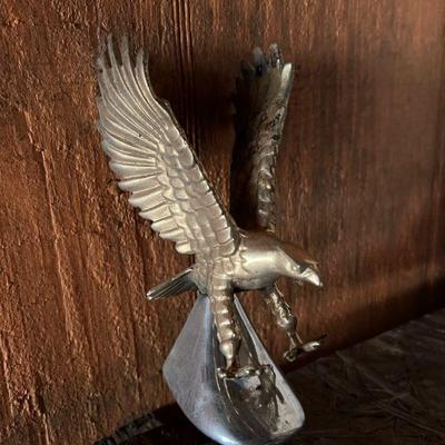 Eagle Form Zimmer Vintage Car Hood Ornament $40