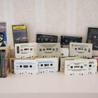 Mystery Lot Of Casette Tapes
