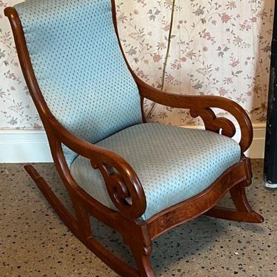 Diminutive Antique Rocking Chair
