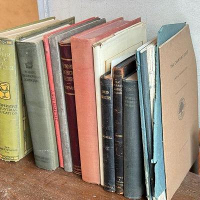 Early 1900's Educational Books & Local History
