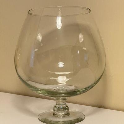 Giant Glass Goblet
