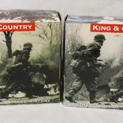 1145	KING & COUNTRY 2 BOX SETS METAL SOLDIERS BBA023 & BBA026
